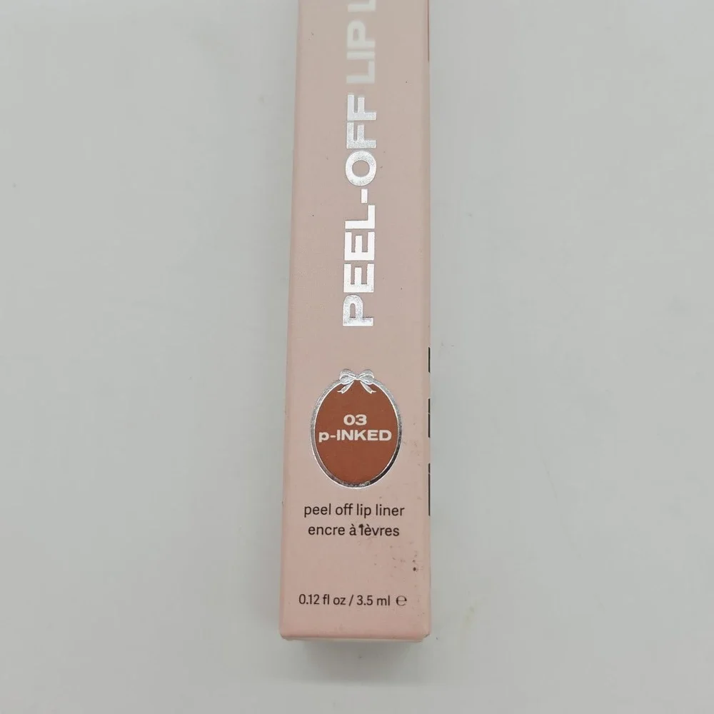 Sacheu Beauty STAY-N Peel Off Lip Liner Tattoo ~03 p-INKED~ Rose Pink Stain NIB